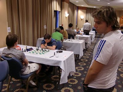 Bruzon prowls the Victoria room