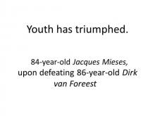 Chess and youth!
